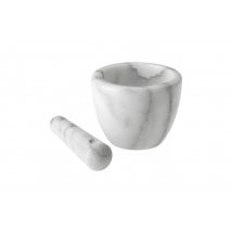 Mortier et pilon Westmark en marbre blanc