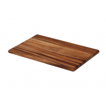 Planche à découper Continenta en bois d'acacia + baume de protection M