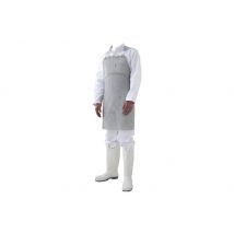 Tablier de cuisine professionnel Manulatex cotte de maille inox 56 x 75 cm