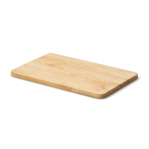 Planche à découper Continenta rectangulaire en bois d'hévéa naturel S