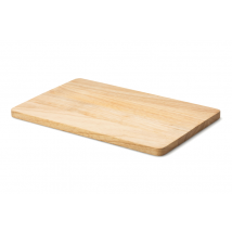 Planche à découper Continenta rectangulaire en bois d'hévéa naturel L