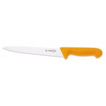 Couteau à découper pro Giesser lame 21cm 7305 Jaune foncé