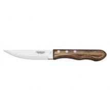 Coffret de 12 couteaux à steak Tramontina Jumbo marron lame 13cm micro-dentée