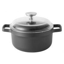 Faitout en fonte d'aluminium Berghoff Gem - Induction + couvercle 28 cm