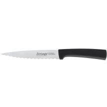 Couteau à lame ondulée Triangle acier inox 16cm