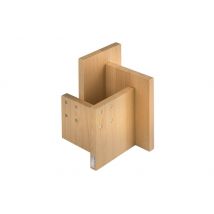 Bloc vide magnétique Artelegno Kombi bois de hêtre pour 8 couteaux