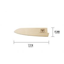 Etui pour couteau Yaxell en bois d'érable 12 cm