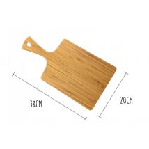 Planche à découper Totally Bamboo Greenlite Bistrot - Double fonction 38 x 20 cm