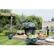 Barbecue à charbon Big Green Egg MiniMax multifonctions en céramique - Haut de gamme