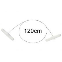10 fils à fromage professionnels Fischer avec poignées - 120cm