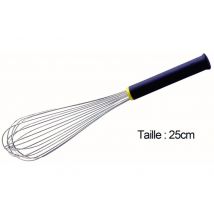 Fouet de cuisine résistant FMC professionnel Matfer 25cm manche Exoglass