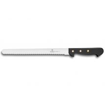 Couteau à pâté en croûte microdenté inox 27cm 32 Dumas Affil manche 3 rivets