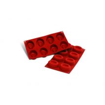 Moule en silicone Silikomart Silicon Flex - 8 savarins ovales