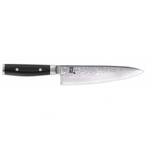 Couteau de chef japonais Yaxell Ran - lame 20cm damas 69 couches et acier VG10