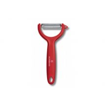Éplucheur vertical Victorinox rouge avec lame double denture inox