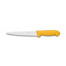 Couteau à dénerver flexible Déglon Profil - lame 20cm et manche jaune