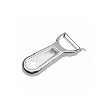Éplucheur Kuhn Rikon Swiss Metallic lame à dents fines en inox