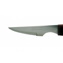 Coffret Tramontina 6 couteaux et 6 fourchettes rouges en inox