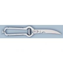 Sécateur à volaille HB Inox à branches pleines - 24cm