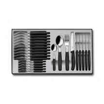 Ménagère Victorinox SwissClassic - 24 couverts acier inox 18/10 bout pointu