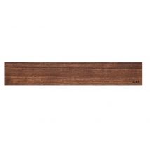 Barre aimantée Kai haut de gamme en bois de noyer - longueur 39cm