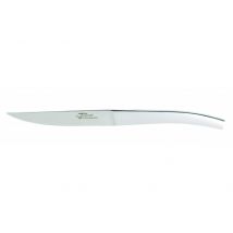 Couteau à steak Thiers Au Nain tout en acier inox - lame micro-dentée 11cm