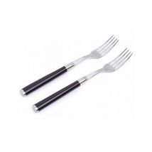 2 fourchettes de table Kai Shun noires haut de gamme