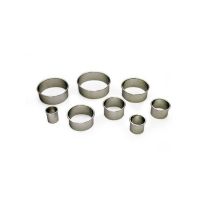 8 Emporte-pièces ronds Fischer-Bargoin unis de 2 à 9 cm