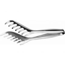 Pince à spaghettis avec dents courbées en inox 19cm