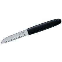 Couteau à décorer Triangle à lame ondulée inox et manche polyamide 19cm