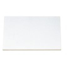 Planche à découper polyéthylène blanc 40x30cm Fischer HD500 avec pieds