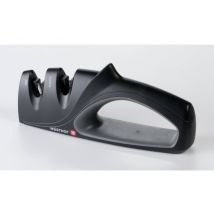 Aiguiseur double Wüsthof céramique + carbure de tungstene pour couteaux de cuisine acier