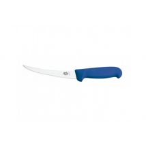 Couteau à désosser Victorinox 5.6602.12 à lame renversée 12cm, manche en fibrox bleu