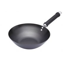 Wok Kitchen Craft en acier carbone antiadhésif - 26,5cm