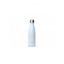 Bouteille isotherme Qwetch Pastel bleu inox