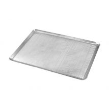 Plaque de cuisson perforée Gobel en aluminium avec rebords M
