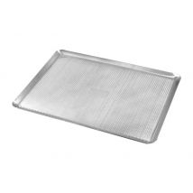 Plaque de cuisson perforée Gobel en aluminium avec rebords L