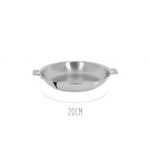 Poêle Cristel Casteline Amovible en acier inox 20cm