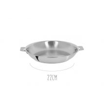 Poêle Cristel Casteline Amovible en acier inox 22cm