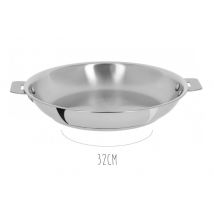 Poêle Cristel Casteline Amovible en acier inox 32cm