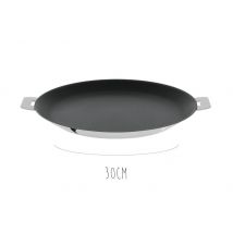 Crêpière Cristel Mutine Amovible Exceliss antiadhérente en inox 30cm