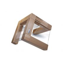 Bloc vide Artelegno Grand Prix en bois et plexiglass transparent - 10 couteaux Hêtre