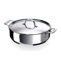 Sauteuse Beka Chef + couvercle en acier inoxydable - 28cm