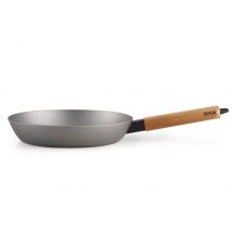 Poêle à frire Beka Nomad en acier carbone avec poignée en acacia 20cm