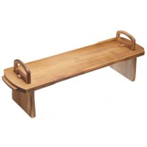 Planche apéritif en bois d'acacia Artesa - 52x15x17cm
