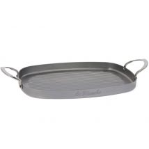 Plancha grill De Buyer Mineral B en fer 38x26cm