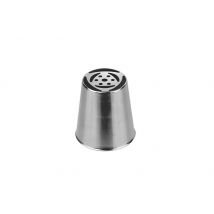 Douille russe à fleurs De Buyer inox - 8 formes Décor fleur n°244