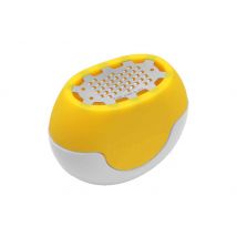 Zesteur Microplane Flexi Zesti en silicone avec récipient Jaune