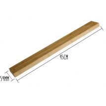 Barre aimantée Yaxell en bambou robuste 45cm Naturel
