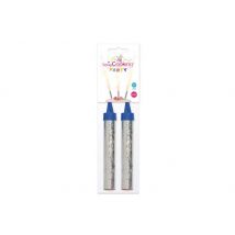 Lot de 2 bougies fontaines d'artifices Scrapcooking - Bougies fusées